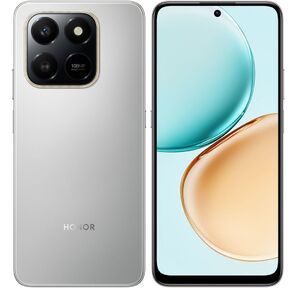 Смартфон HONOR X7d 8+256Gb серебряный  (5109BXJU)