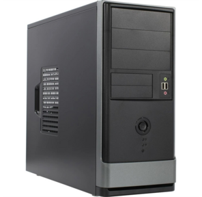 Midi Tower InWin EAR002 Black / Graphite 600W PM-600ATX-F U2.0*2+A (HD) ATX