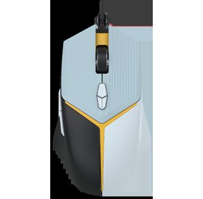 Мышка игровая 6кн. 3600dpi черно-сер. Shotgun GM-176 52176 DEFENDER