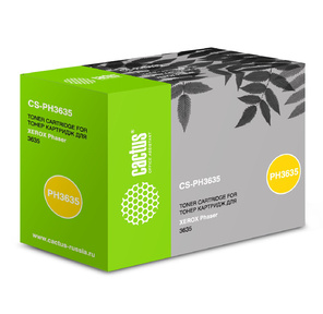 Cactus CS-PH3635 Тонер Картридж 108R00796 черный для Xerox Phaser 3635  (10000стр.)