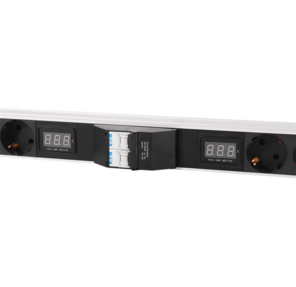 Блок распределения питания ЦМО R-32-24S-A-AM-1820-K верт.размещ. 24xSchuko базовые 32A клеммная колодка