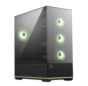 Корпус для ПК MSI MAG PANO 110R PZ ,  Global,  2xUSB 3.2 Gen 1,  1xUSB 3.2 Gen2 Type-C,  3x120mm
ARGB Reverse Blade Fan,  1