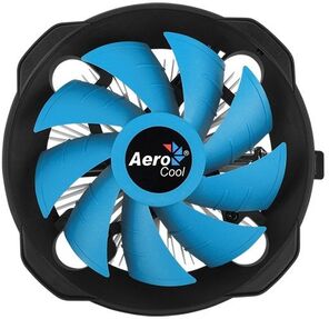 Устройство охлаждения (кулер) Aerocool BAS AUG Soc-FM2+ / AM2+ / AM3+ / AM4 / 1150 / 1151 / 1155 /  4-pin 19-27dB Al+Cu 125W 361gr Ret