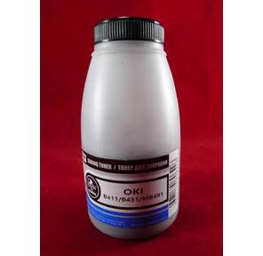 Тонер OKI B411 / B431 / MB491 Black  (фл. 100г) B&W Premium  (Tomoegawa) фас. Россия