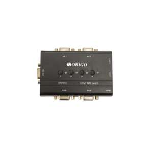 ORIGO 4-портовый KVM-переключатель с портами VGA и USB