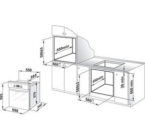 Духовой шкаф Электрический Gefest ЭДВ ДА 622-05 S черный