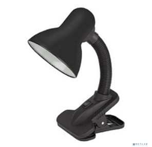 ЭРА C0041424 Настольный светильник N-102-E27-40W-BK черный матовый {цоколь E27,  на прищепке}