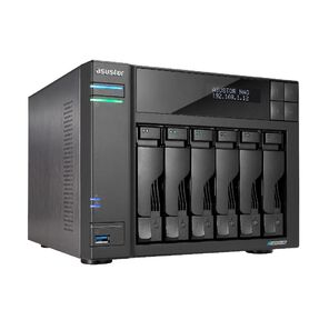 ASUSTOR AS6706T 6-Bay NAS / Media player / Intel Celeron N5105 2.0GHz up to 2.9GHz,  8GB SO-DIMM DDR4,  noHDD (HDD, SSD), 2xUSB3.2, HDMI ; 90IX01N1-BW3S60