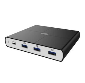 Сетевое зарядное устройство CЗУ  (ACD-P904U-V1B) 90Вт,  Сетевое ЗУ 4xUSB 1PD+3QC,  3.6~20В / 4.35А (max) RTL {20}
