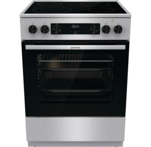 Плита Электрическая Gorenje GECS6C70XC нержавеющая сталь стеклокерамика  (без крышки)