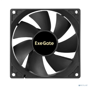 Вентилятор 12В DC ExeGate ExtraSilent ES09225B3P  (92x92x25 мм,  2-Ball  (двойной шарикоподшипник),  3pin,  2000RPM,  25dBA)