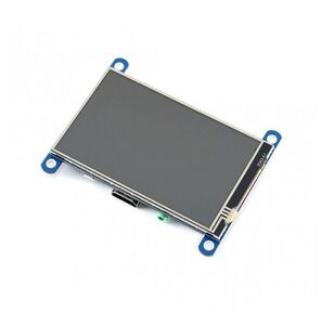 Модуль дисплея ACD18-RA415 Waveshare 3.5" резистивный сенсорный дисплей без корпуса,  480*320 IPS матрица,  вход HDMI,  питание по USB,  для Raspberry Pi 3  (WS12824)