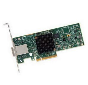 HBA-адаптер Broadcom LSI SAS 9300-8E SGL  (LSI00343  /  H5-25460-00  /  H3-25460-02H)  PCIe 3.0 x8 LP,  SAS / SATA 12G HBA,  8port (2*ext SFF8644),  3008 IOC RTL {5}