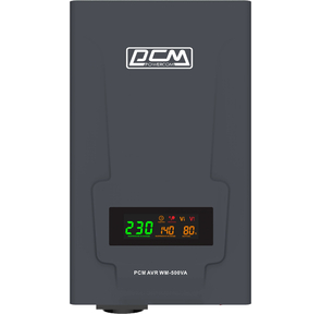 Стабилизатор напряжения Powercom WM-500VA 400Вт 500ВА графитовый