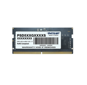 Память DDR5 16Gb 4800MHz Patriot PSD516G480081S RTL PC5-38400 CL40 SO-DIMM 260-pin 1.1В dual rank