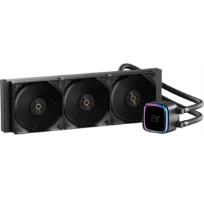Система водяного охлаждения Ocypus Iota L36 BK,  360mm,  Display Pump,  3x120mm FDB fans,  LGA115X / 1200 / 1700 / 18XX,  AM4 / AM5