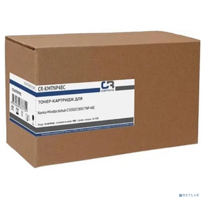 Картридж лазерный CopyRite CR-KMTNP48C TNP-48C голубой  (10000стр.) для Konica Minolta bizhub С3350 / С
