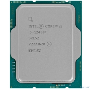 CPU Intel Core i5-12400F Alder Lake OEM {2.5 ГГц /  4.4 ГГц в режиме Turbo,  18MB,  LGA1700}