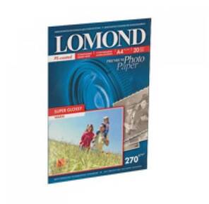 Фотобумага LOMOND 270 / A4 / 20л. СУПЕРГЛ   (Warm)