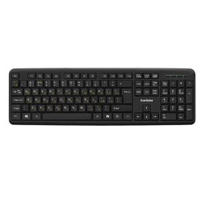 Exegate EX287138RUS Клавиатура ExeGate LY-405  (USB,  105кл.,  Enter большой,  шнур 1, 5м,  черная,  Color box)