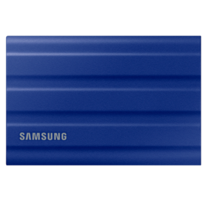 Внешние HDD и SSD External SSD 1TB Samsung T7 Shield  (Blue),  IP65,  Type C-to-C / A,  USB 3.2 Gen2,  R / W 1050 / 1000MB / s,  88x59x13mm,  98g  / 12 мес. / 