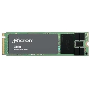 Micron SSD 7450 PRO,  960GB,  M.2 (22x80mm),  NVMe,  PCIe 4.0 x4,  3D TLC,  R / W 5000 / 1400MB / s,  IOPs 520 000 / 82 000,  TBW 1700,  DWPD 1  (12 мес.)