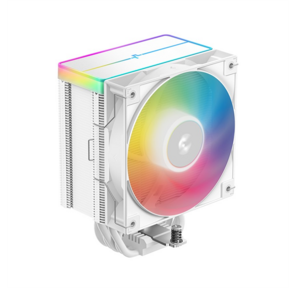 Кулер для процессора DEEPCOOL AG500 WH ARGB V2 LGA1700 / 1200 / 115X / AM5 / AM4  (12шт / кор,  TDP 240W,  PWM,  ARGB Fan 120mm,  5 тепл. трубок,  белый) RET