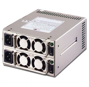 Блок питания EMACS  (Zippy) MRW-6400P,  400W,  Mini Redundant 4U  (PS2),   (ШВГ=150*86*185)   (B000480001) Brown Box {4}