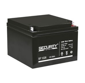 Аккумуляторная батарея Delta SF 1226 напряжение  12 / 26В,  емкость 166х175х126Ач  (43х37х75mm)