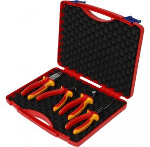 KNIPEX Чемодан с электроизолированными инструментами {Длина325 Ширина275 Высота55} [KN-002015]
