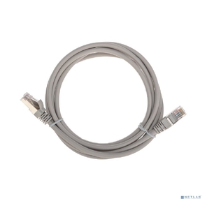 Патч-корд F / UTP,  CAT 5e,  RJ45-RJ45,  26AWG,  ZH нг (А)-HF,  серый,  2м  REXANT