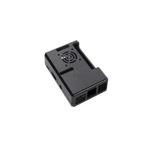 Корпус RA187 Корпус ACD Black ABS Plastic Case w / GPIO port hole and Fan holes for Raspberry Pi 3