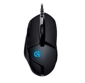 Мышь игровая Logitech G402 Hyperion Fury черная,  лазерная,  4000dpi,  USB,  2м,  8 кнопок,  подсветка,  под правую руку