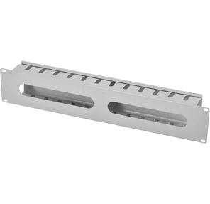 Кабельный органайзер Горизонтальный ЦМО ГКЗ-2U односторонний пластиковый канал 2U шир.:19" глуб.:57мм