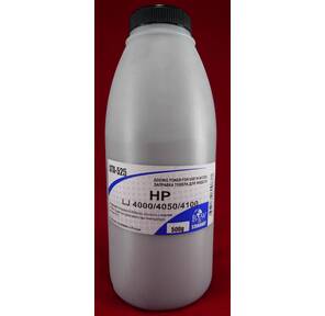 Тонер HP LJ 4000 / 4050 / 4100  (фл.500г.) B&W Standart фас России