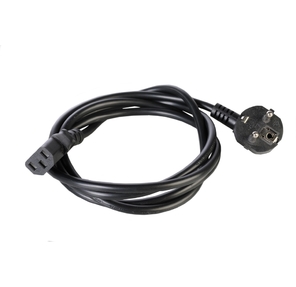 CMO кабель питания с заземлением IEC 60320 C13 / EU,  10А / 250В  (3x1, 0),  длина 3 м.