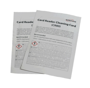 Pointman cleaning cards CR80