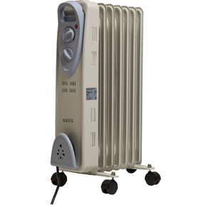 Масляный обогреватель 1000W US-10 OASIS