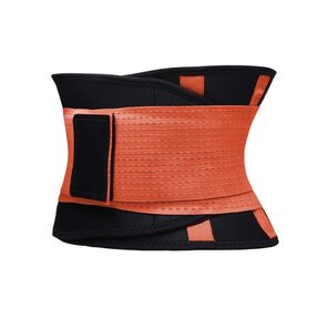 Фитнес пояс для похудения CleverCare,  оранжевый,  размер XXL TXL-LB033O