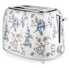 Тостер BR2103 белый BRAYER