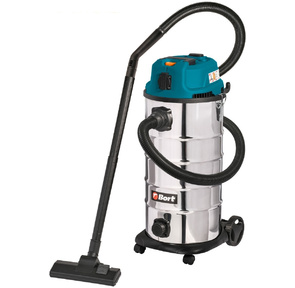 Bort Пылесос для сухой и влажной уборки BSS-1640-STORM {бак 40 л; 1600 Вт;  шланг 3 м; всасывание 270 Вт; Уровень шума 78 дБ; Вес 6, 9 кг; Напряжение 220 В; аксессуаров 12 шт,  гарантия 2 г} [93417517]