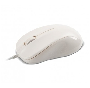CBR CM 131c White,  Мышь проводная,  оптическая,  USB,  1200 dpi,  3 кнопки и колесо прокрутки,  ABS-пластик,  возможность нанесения логотипа,  длина кабеля 2 м,  цвет белый