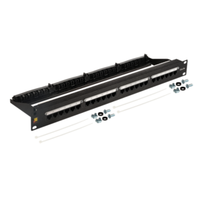 Патч-панель Lanmaster LAN-PPN24U5E 19" 1U 24xRJ45 кат.5E UTP
