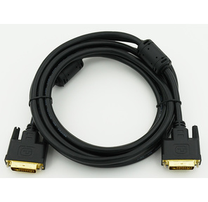 VCOM VDV6300-3M DVI-DVI Dual Link  (25M-25M),  3m,  2 фильтра,  позолоченные контакты