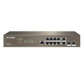 IP-COM G5312F Коммутатор управляемый L3,  12 портов,  10х1 Гбит / с,  Base-X SFP 2х1 Гбит / с,  настольный