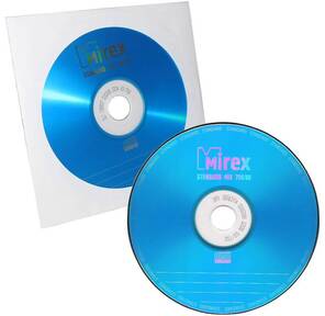 Диск CD-R Mirex 700 Mb,  48х,  Standart,  Бум. конверт  (1),   (1 / 600)