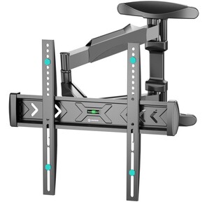 Кронштейн ONKRON /  40-75" макс 400*400  наклон -5° / +8° поворот 180? Макс нагрузка 35кг от стены: 65-707мм,  черный