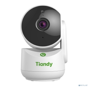 Tiandy TC-H342A Spec:I2W / WIFI / Eu / 4mm компактная поворотная домашняя,  4Мп,  2560х1440@20к / c,  DWDR,  цвет: 0.02лк,  S+265,  H.265 (HP),  S+264,  H.264 (HP,  MP,  BP),  объектив 4мм,  встроенные микрофон и динамик, 