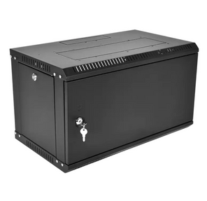 ЦМО Шкаф телекоммуникационный настенный разборный ЭКОНОМ 9U  (600  650) дверь металл,  цвет черный