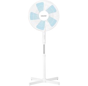 Вентилятор напольный Coolfort CF-2029 40Вт скоростей:3 белый